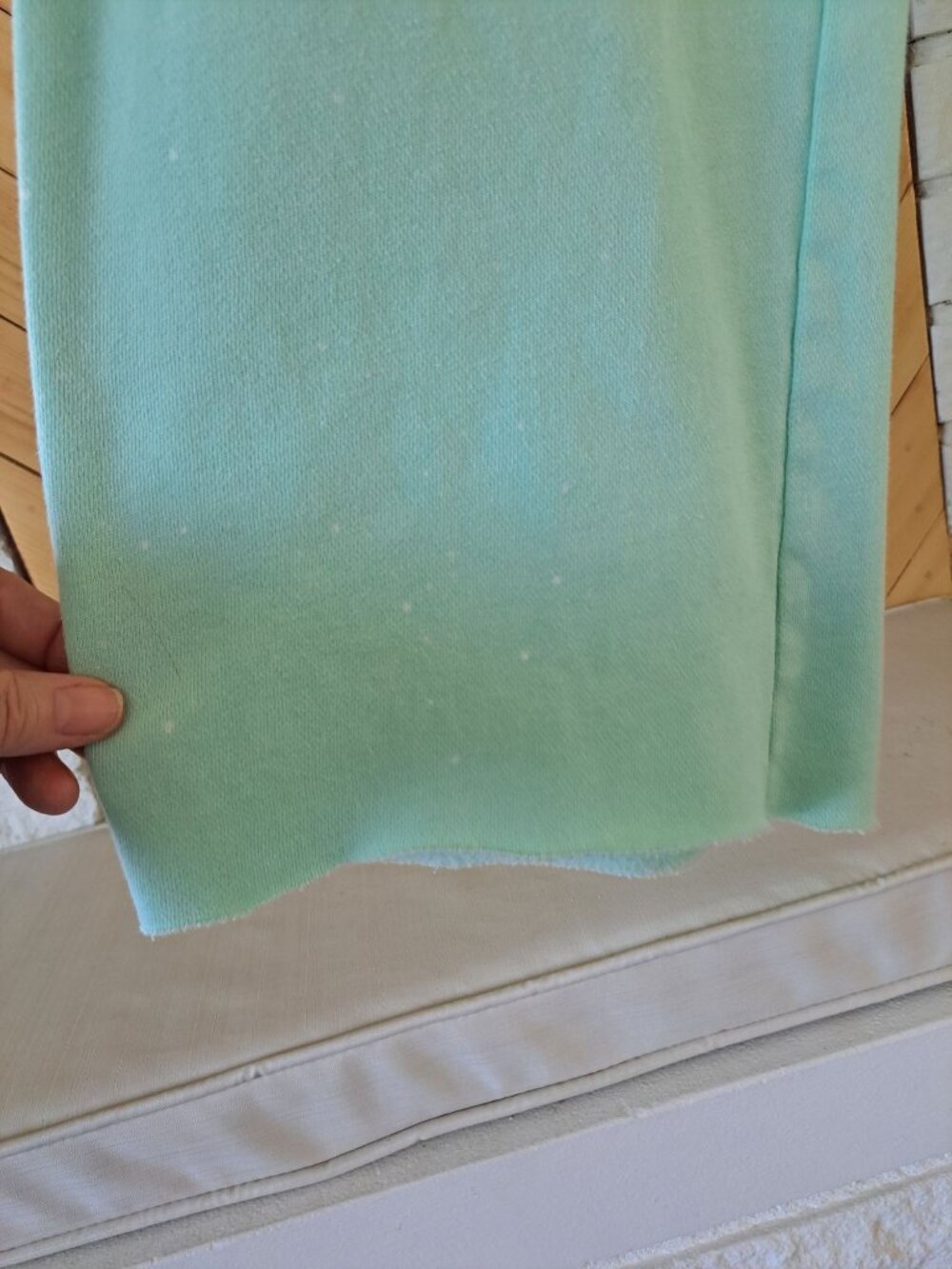 Y2K Mint Green Mossimo Supply Co. Cali 84 Lounge Pants XXL Spell Out College - Picture 5 of 12